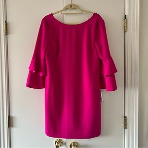 NWT Trina Turk Dress, Hot Pink, Size 12